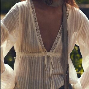 Drawstring Lace Shirt